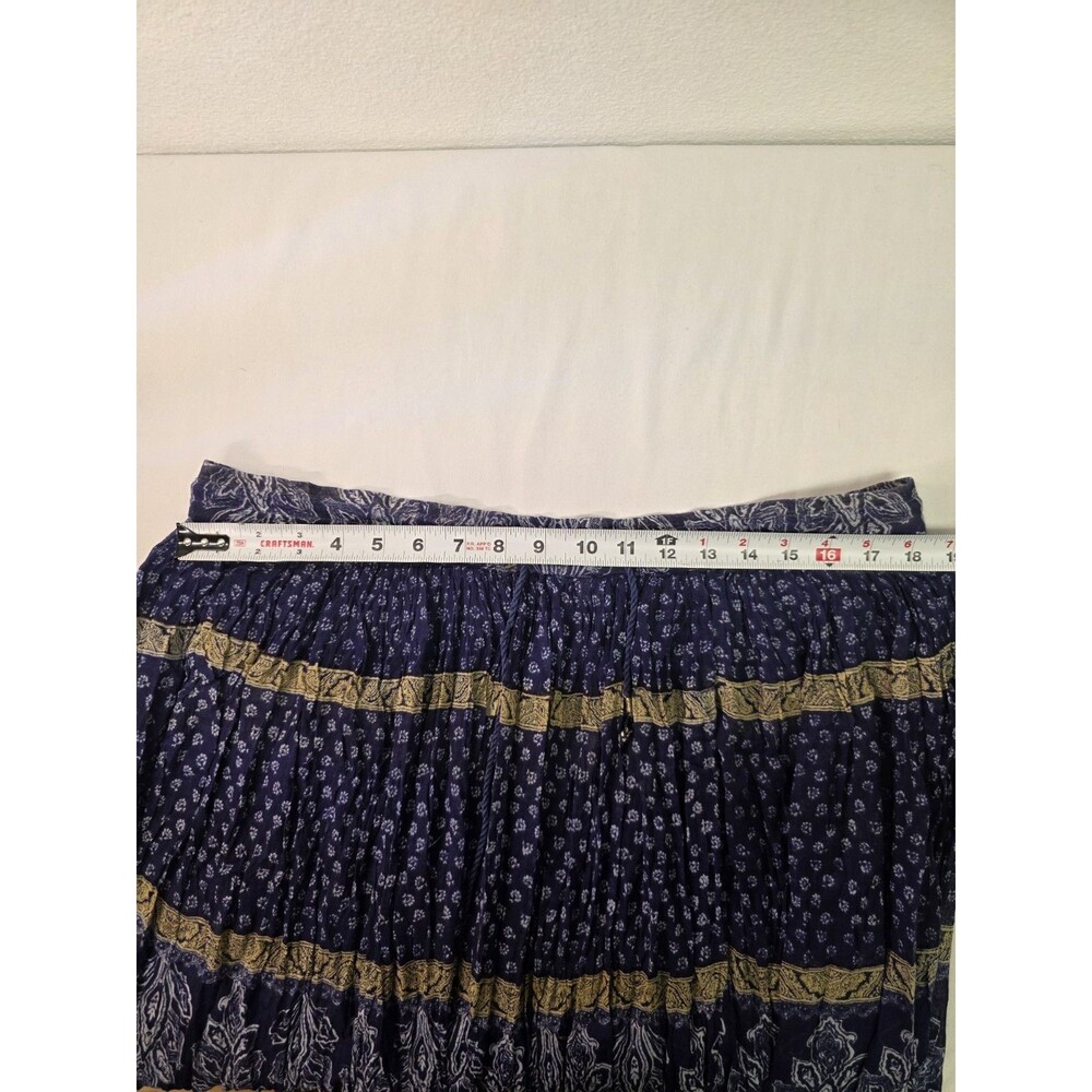 Short Circuit Airy Boho Flowy Skirt Lightweight Gypsy Boho One Size Fits Most - Picture 6 of 7
